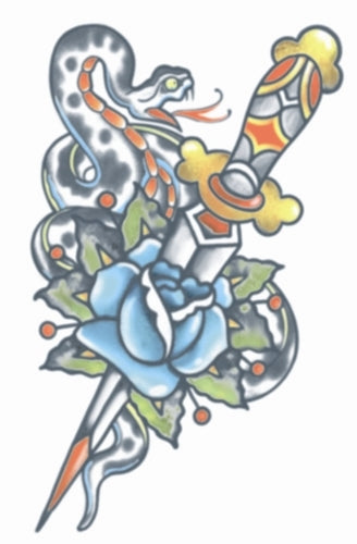 Tinsley Vintage Temporary TattooTransfers