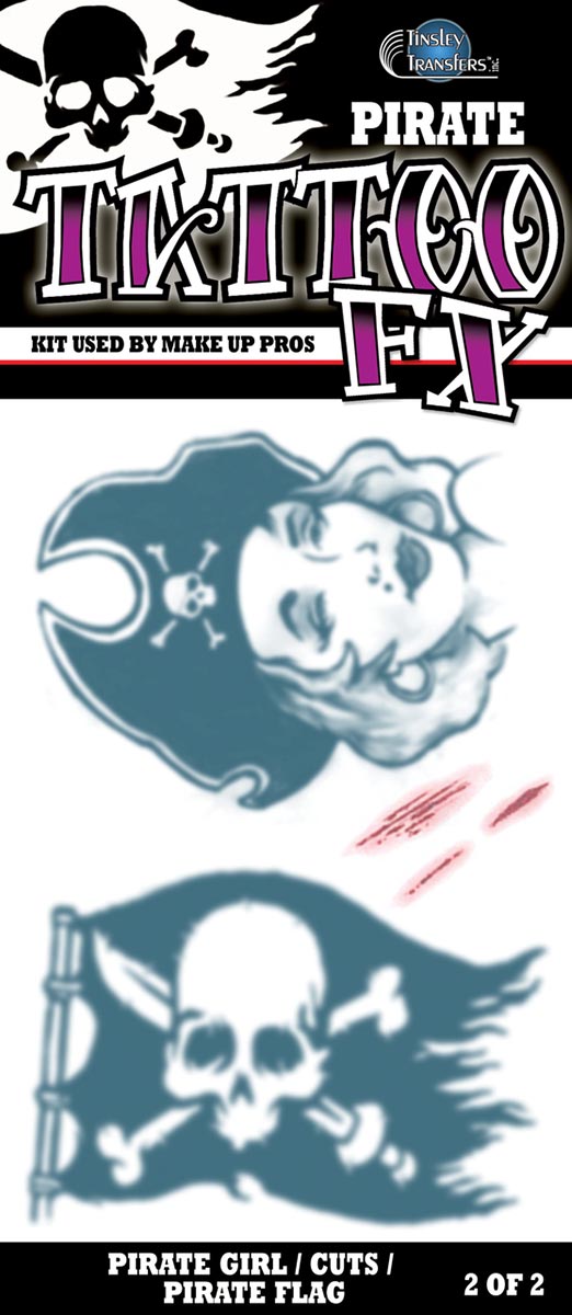 Tinsley Tattoo Transfer Kits - 403 Pirate Kit