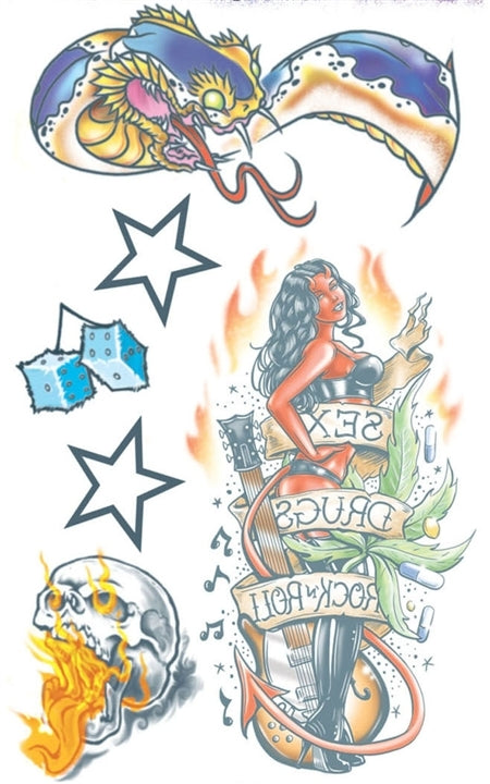 Tinsley Tattoo Transfer Kits - 406 Up All Nigh