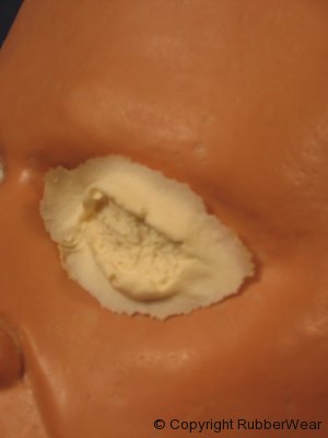 Rubber Wear FRW-049 Gouged Eye Left