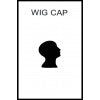 Burman Wig Cap 12pk - Black