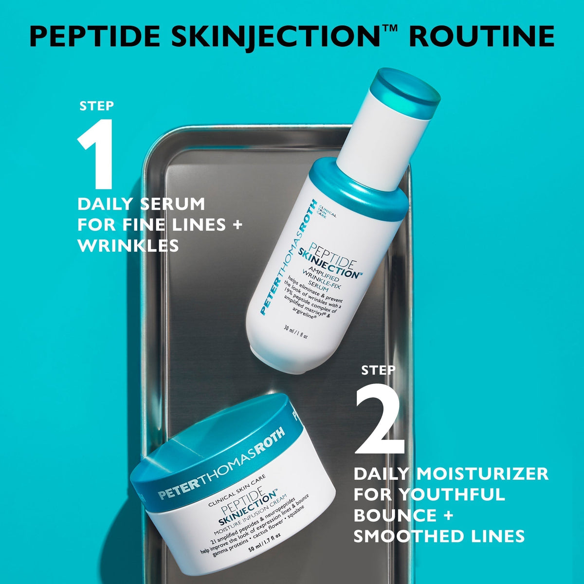Peter Thomas Roth Peptide Skinjection Amplified Wrinkle-Fix Serum 1oz