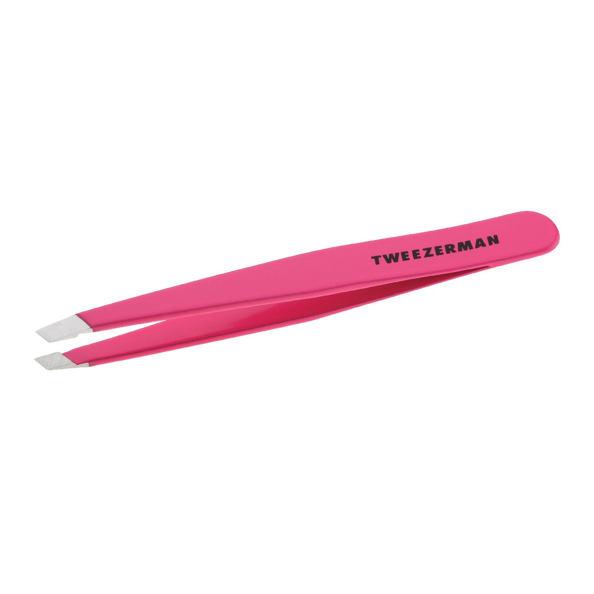 TWEEZERMAN Slant Tweezer Neon Pink 1230-NPP
