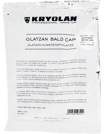 Kryolan Professional 2500 Glatzen Bald Cap Uncolored - Small