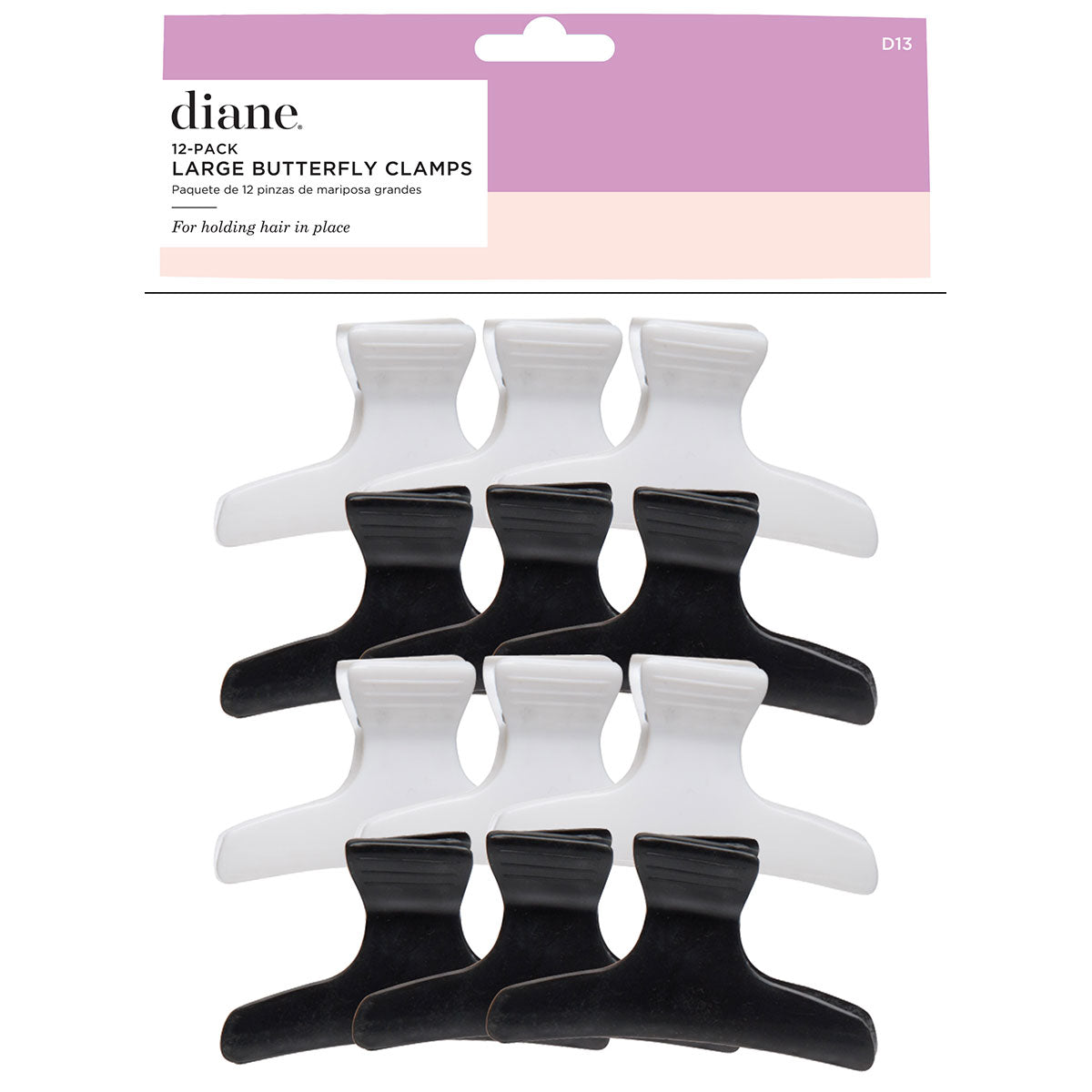Fromm Diane D13 Large Butterfly Clamps 12pk