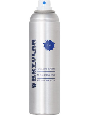 Kryolan Professional 2250 Color Spray - D43 Marine Blue