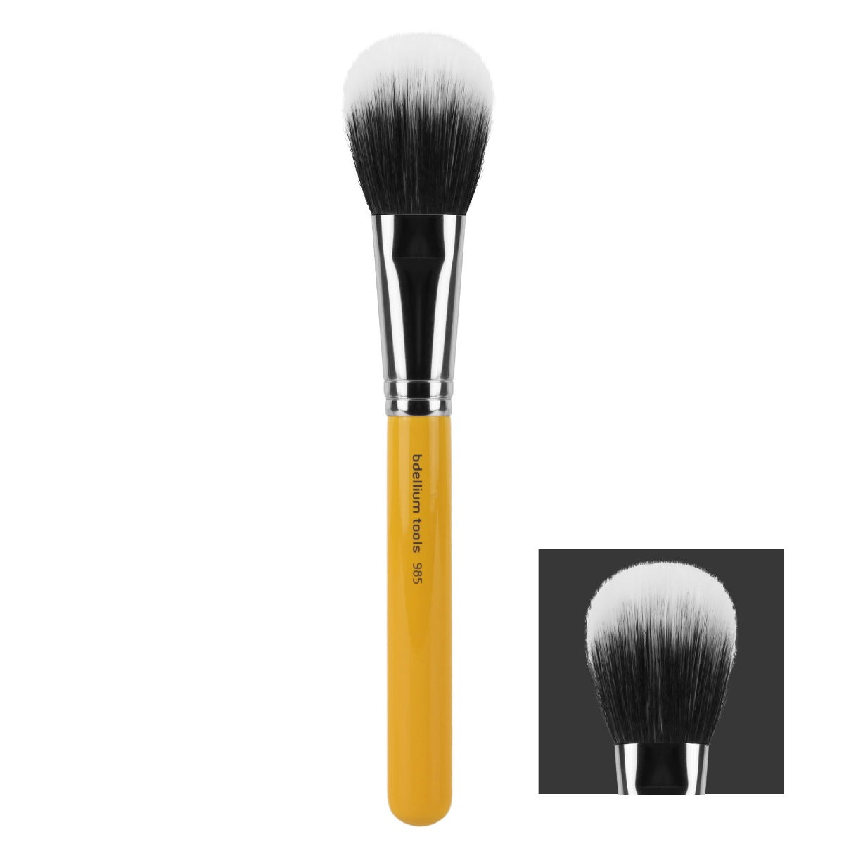 Bdellium Yellow 985 Studio Duet Powder Brush