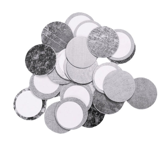 Z Palette Round Metal Stickers 30 Pack