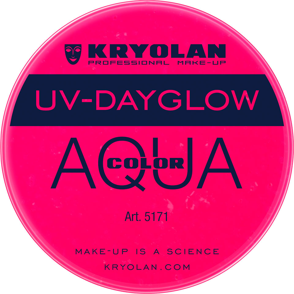 Kryolan 5171 Aquacolor UV-Dayglow 8 ML