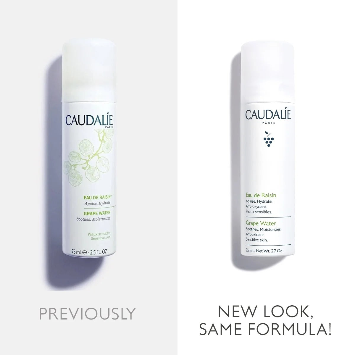 Caudalie Grape Water - Travel Size 75 ml