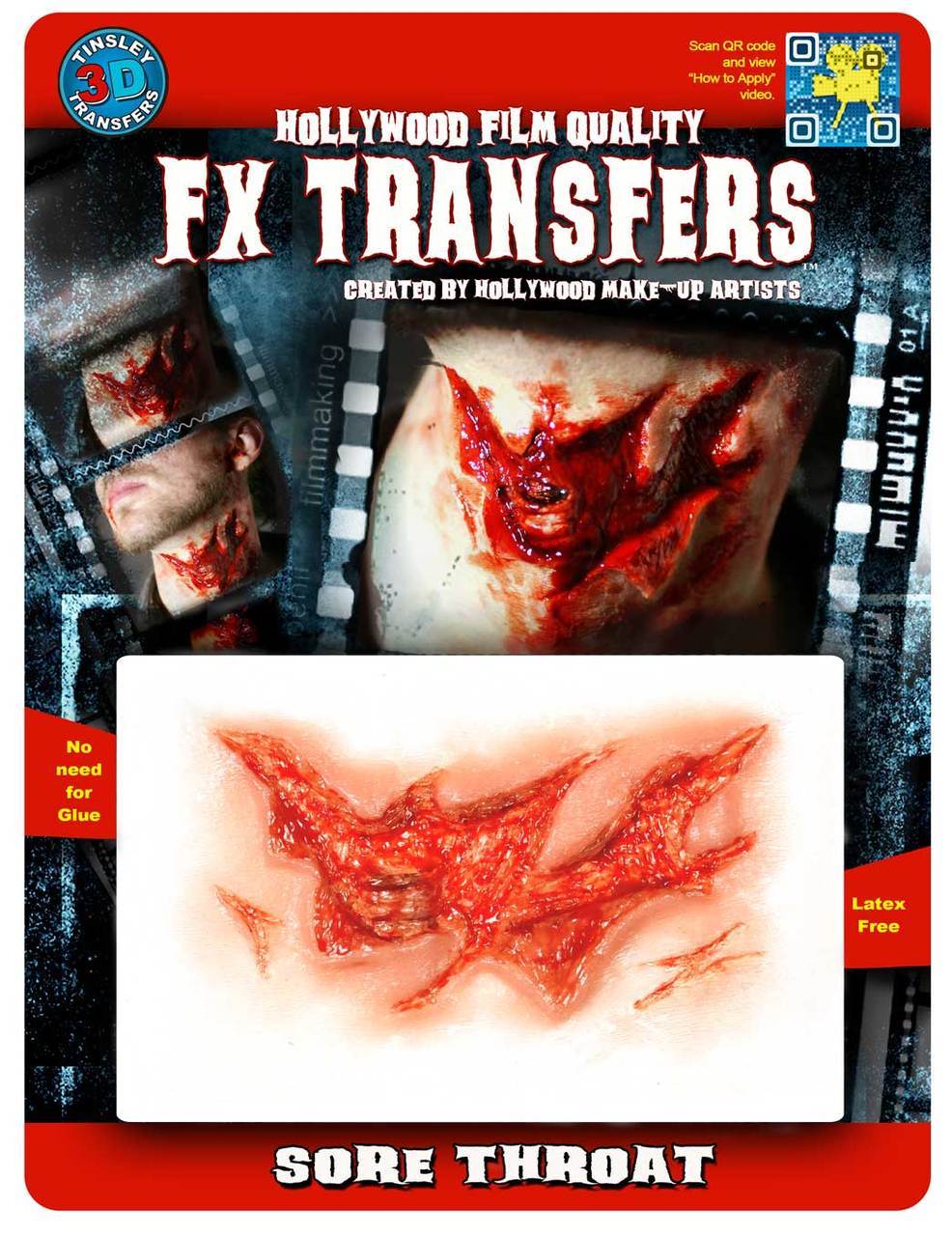 Tinsley 3D FX Transfers - 521 Sore Throat