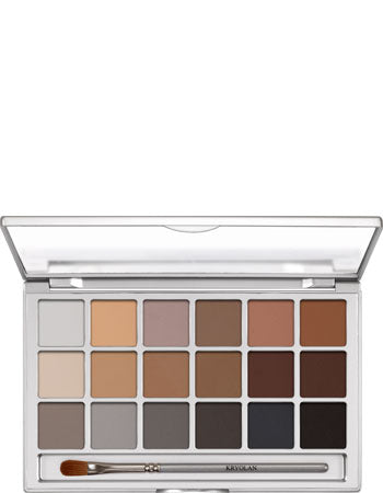 Kryolan Professional 5318 Eye Shadow Variety 18 Colors Palette - V3