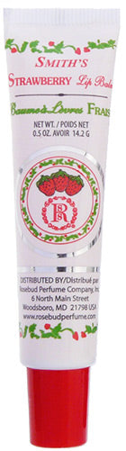 Rosebud Perfume Co Strawberry Lip Balm Tube 0.5oz