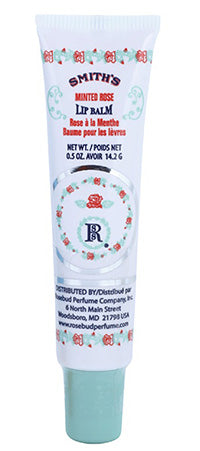 Rosebud Perfume Co Minted Rose Lip Balm Tube 0.5oz