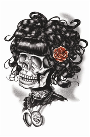 Tinsley Gothic Temporary Tattoo Transfers - 210 Doris The D