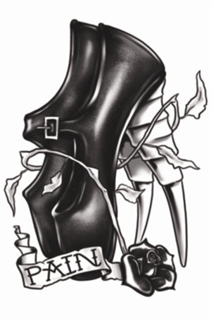 Tinsley Gothic Temporary Tattoo Transfers - 211 Love Of Pai