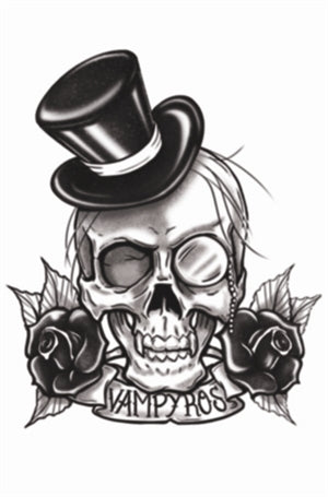 Tinsley Gothic Temporary Tattoo Transfers - 215 Vampyros