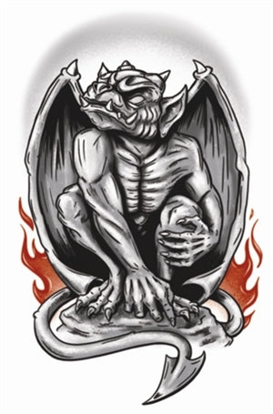 Tinsley Gothic Temporary Tattoo Transfers - 218 Gargoyle