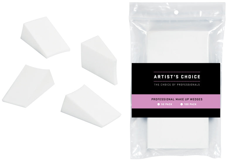 Artist's Choice AC100MW Pro Make Up Mini Wedges 100 Pack