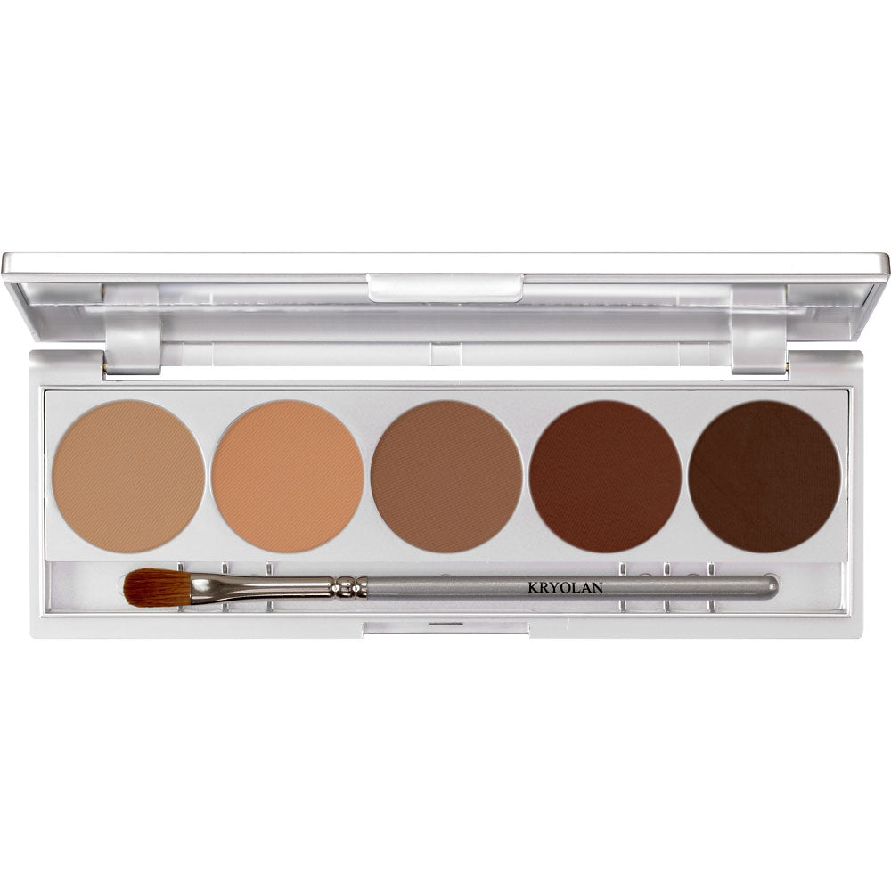 Kryolan 9335 Shades 5 Colors - Muscat Matt