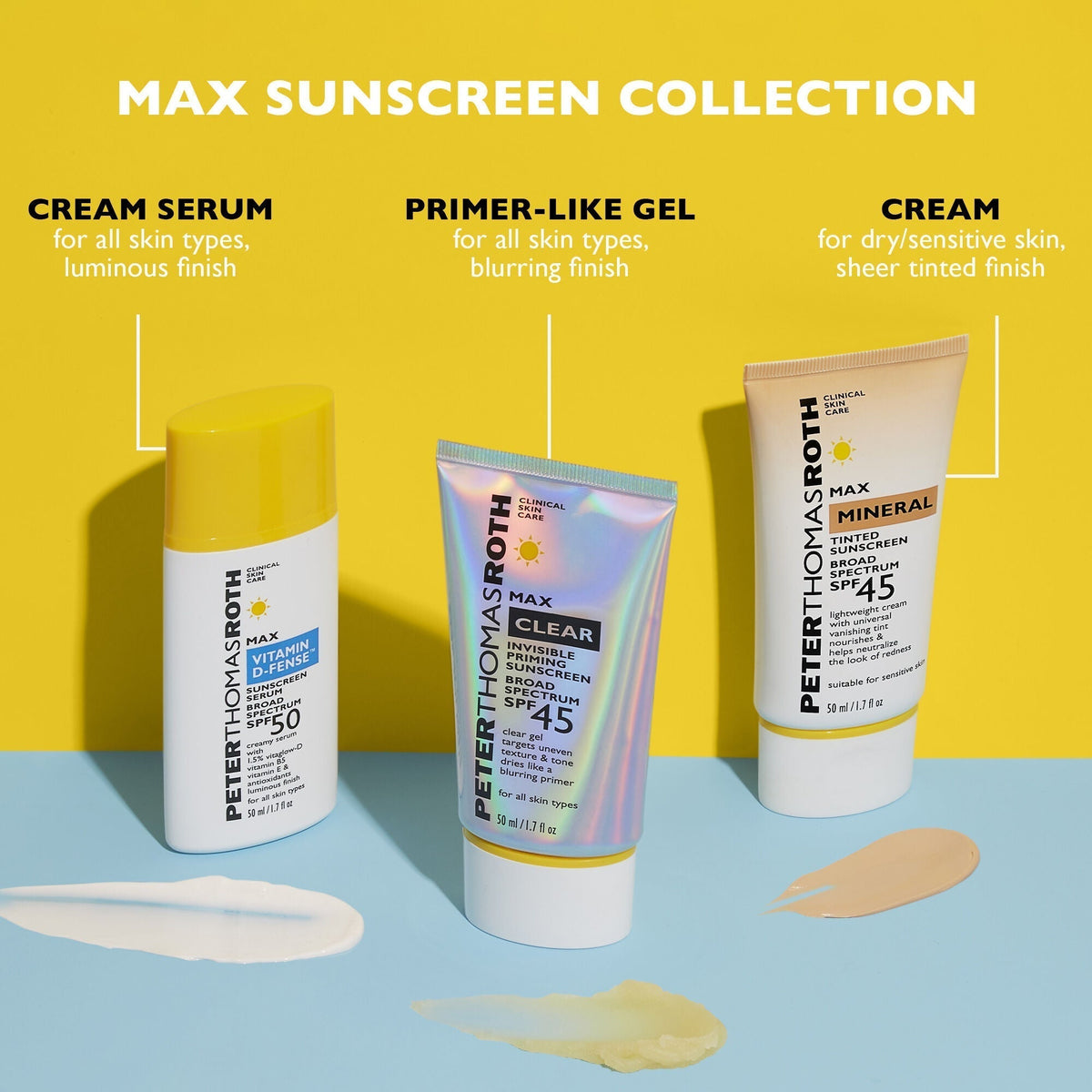Peter Thomas Roth Max Vitamin D-Fense Sunscreen Serum Broad Spectrum SPF50 1.7oz