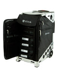 Zuca Pro Artist with 5 pouches - Black on Silver