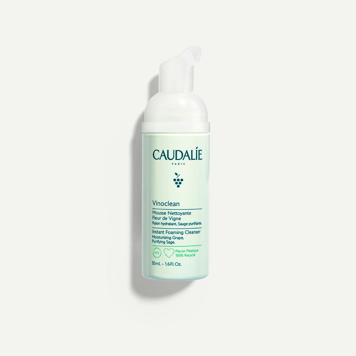 Caudalie Vinoclean Instant Foaming Cleanser 1.6oz - Travel Size