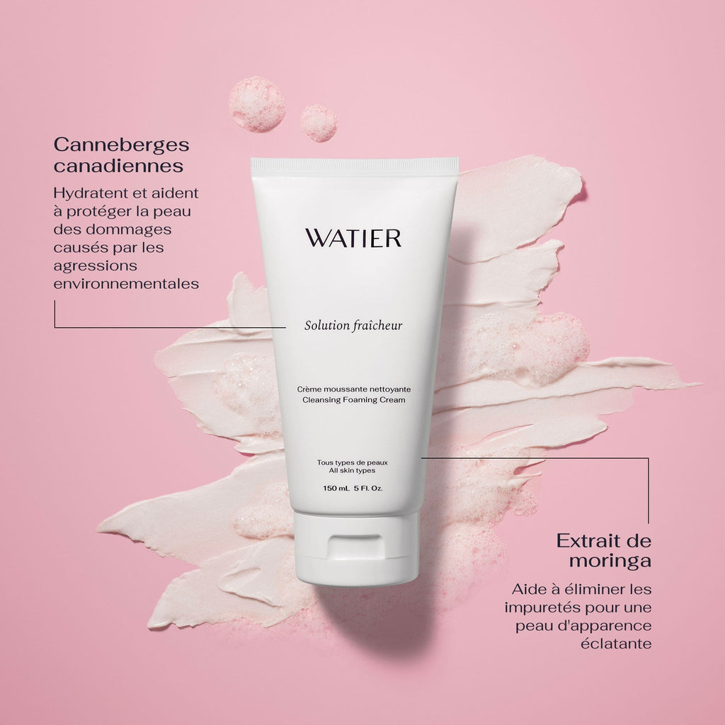 Lise Watier Solution Fraîcheur Foaming Cleansing Cream 5oz