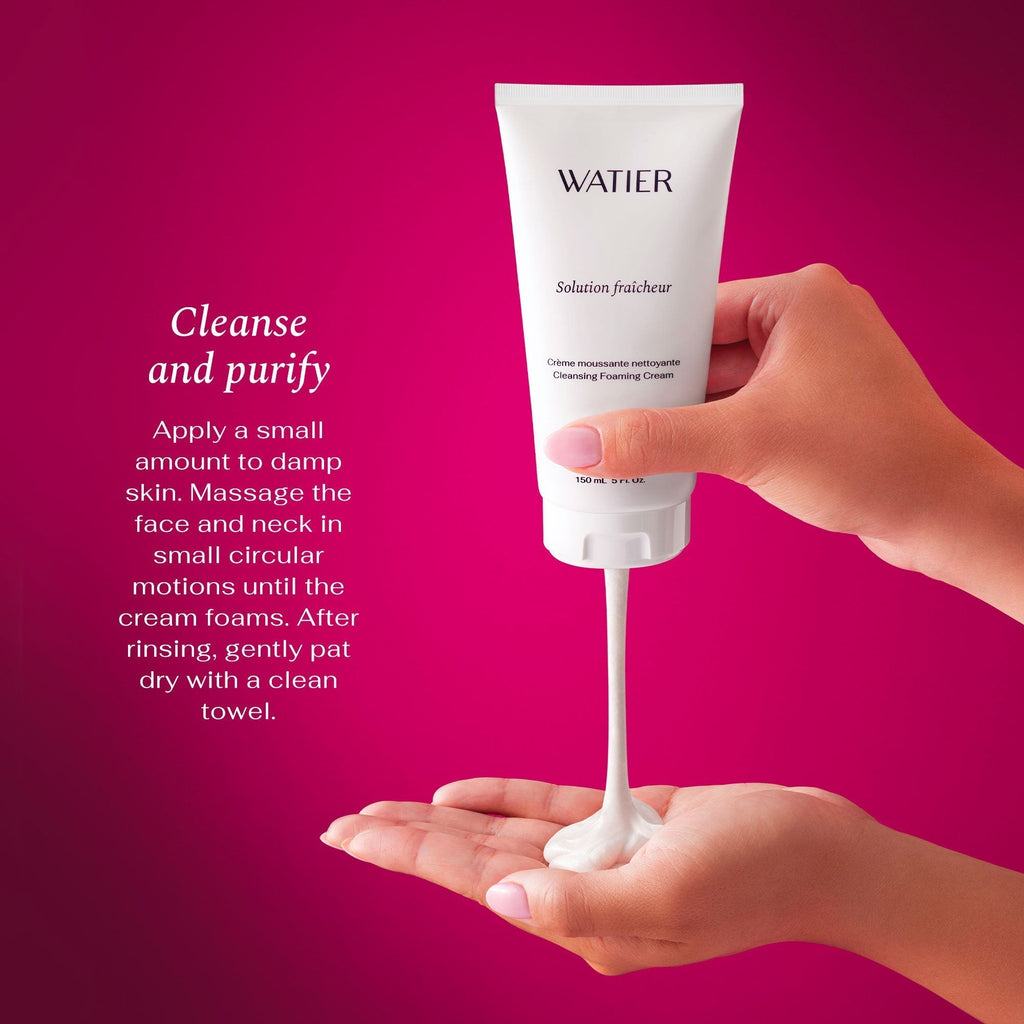Lise Watier Solution Fraîcheur Foaming Cleansing Cream 5oz