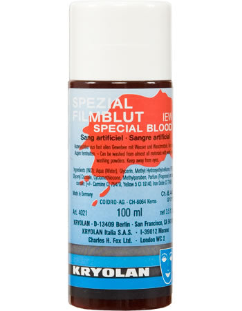 Kryolan Professional 4021 Special Blood IEW 100 ML