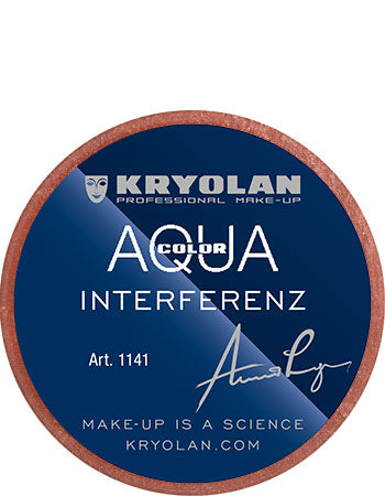 Kryolan Professional 1141 Aquacolor Interferenz .5 oz - Copper G