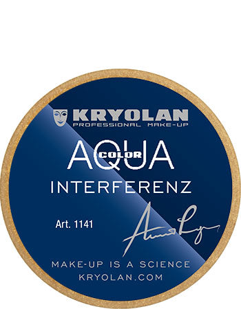 Kryolan Professional 1141 Aquacolor Interferenz .5 oz - Gold G