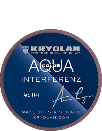 Kryolan Professional 1141 Aquacolor Interferenz .5 oz - Lake G
