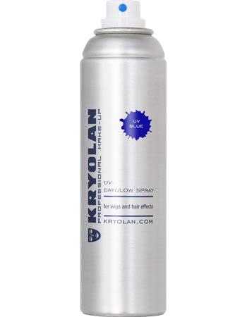 Kryolan Professional 2254 UV-Dayglow Spray - Blue