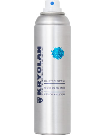Kryolan Professional 2255 Glitter Spray - Blue