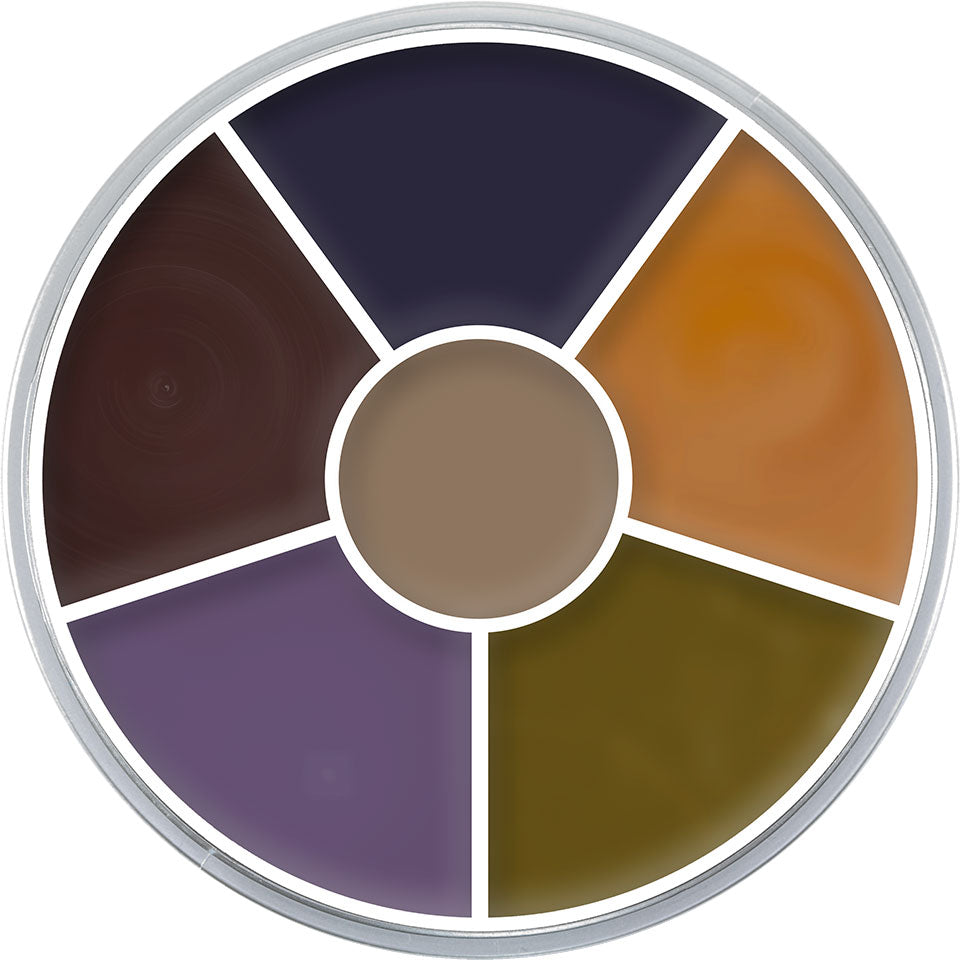 Kryolan Professional 1306 Cream Color Circle - Bruise