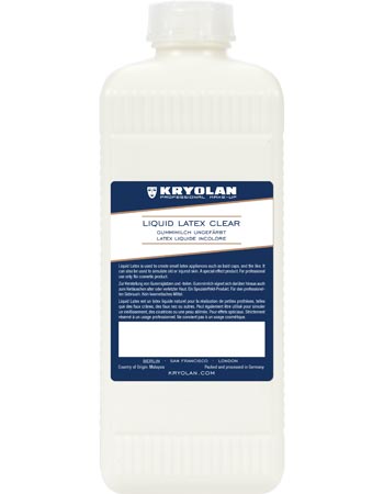 Kryolan Professional 2543 Liquid Latex Clear 500 ML