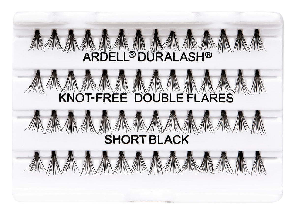 Ardell Knot-Free Double Up Individuals - Short Black