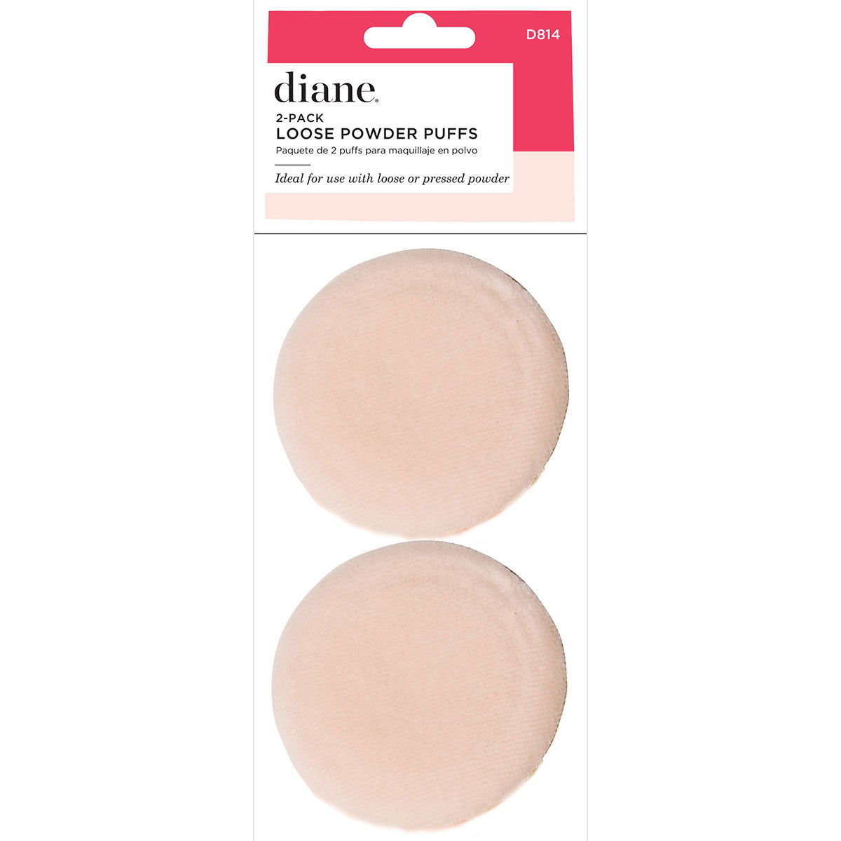 Fromm Diane 814 Loose Powder Puffs 2-Pack