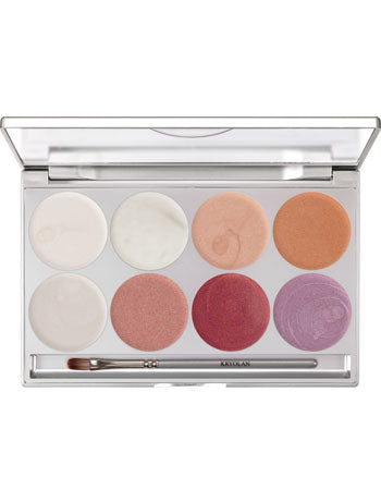 Kryolan Professional 5208 Illusion Palette 8 Color
