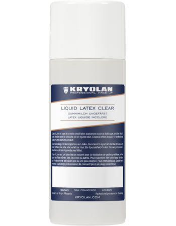 Kryolan Professional 2542 Liquid Latex Clear 250 ML