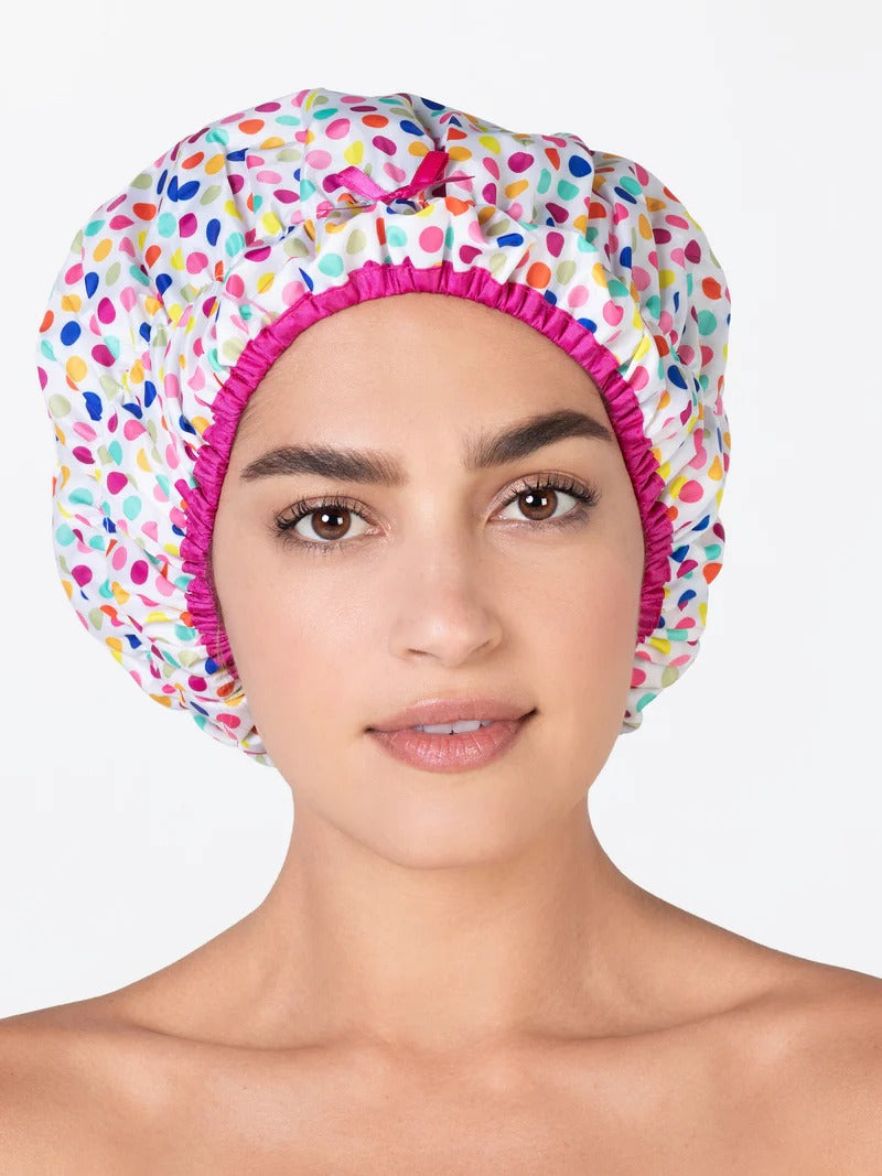 Betty Dain 5235 Deco Dots Shower Cap