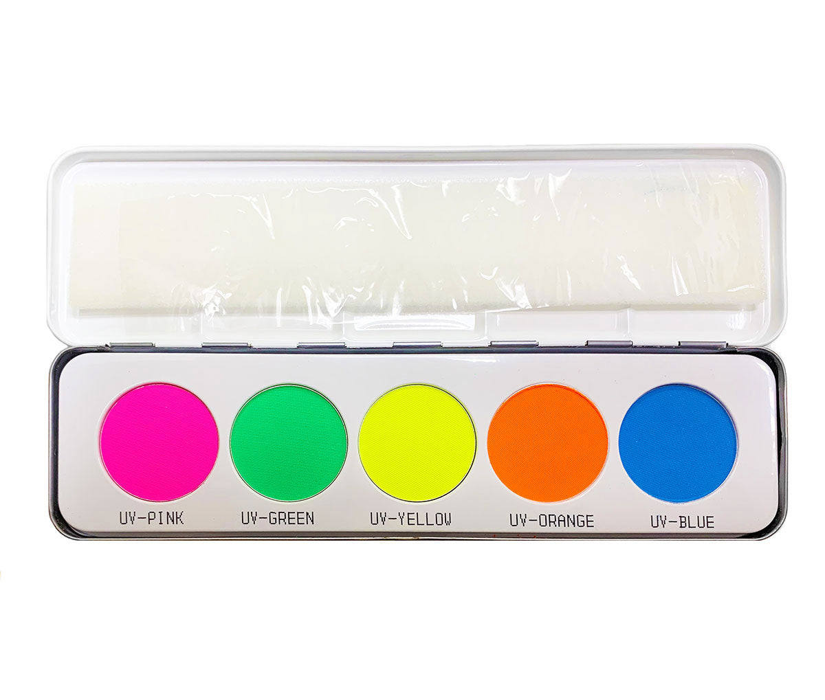 Kryolan Professional 5196-01 UV Palette 5 Colors