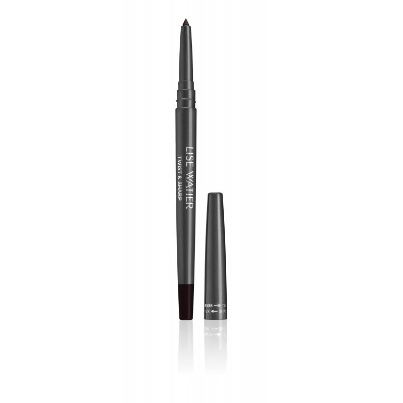 Lise Watier Twist and Sharp Automatic Lip Eye Stylo - FinalSale - Cafe Noir