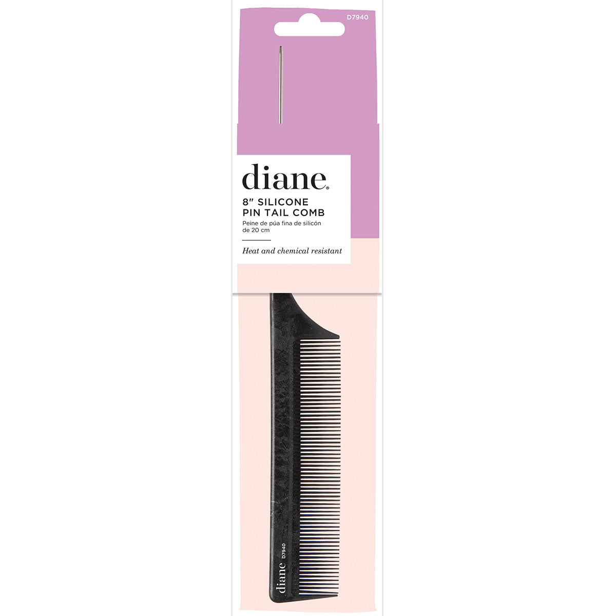 Fromm Diane 7940 Silicone Pin Tail Comb