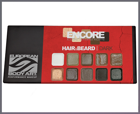 EBA Encore Hair and Beard Palette - Dark