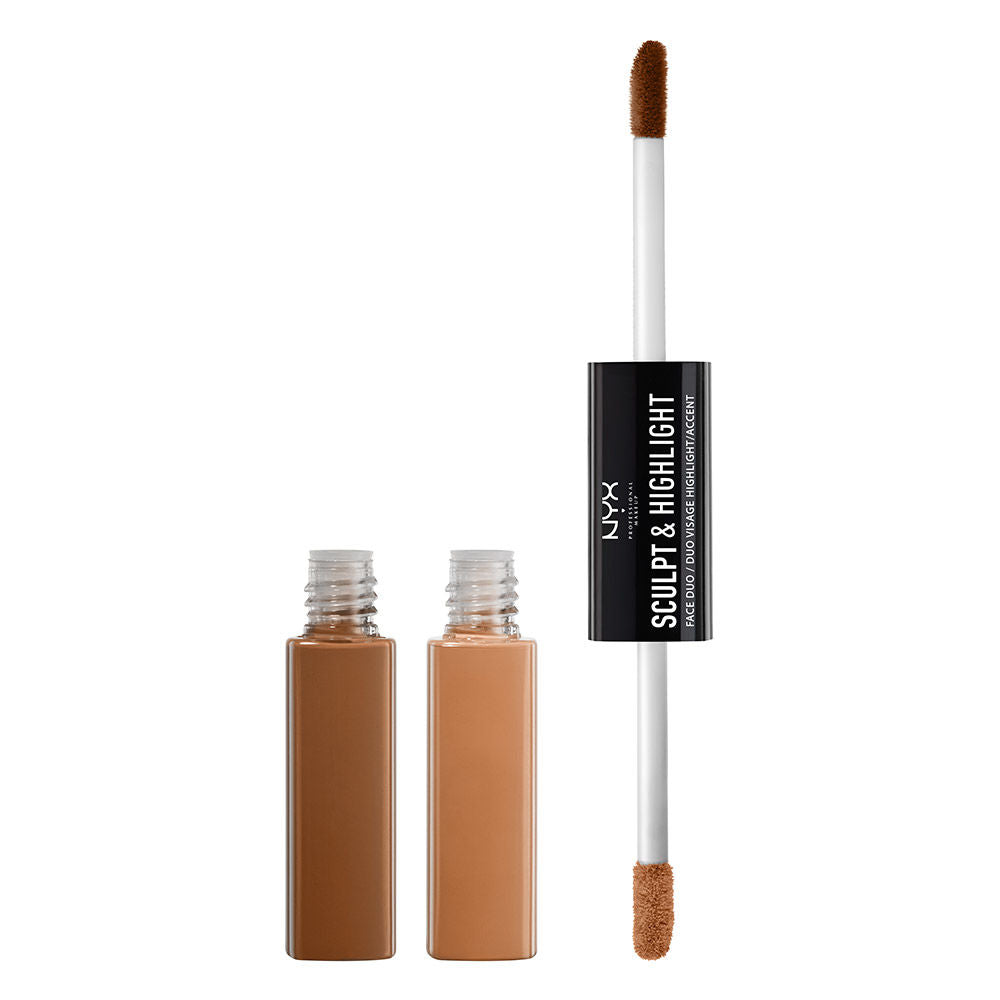 NYX Sculpt & Highlight Face Duo - Chestnut Sand