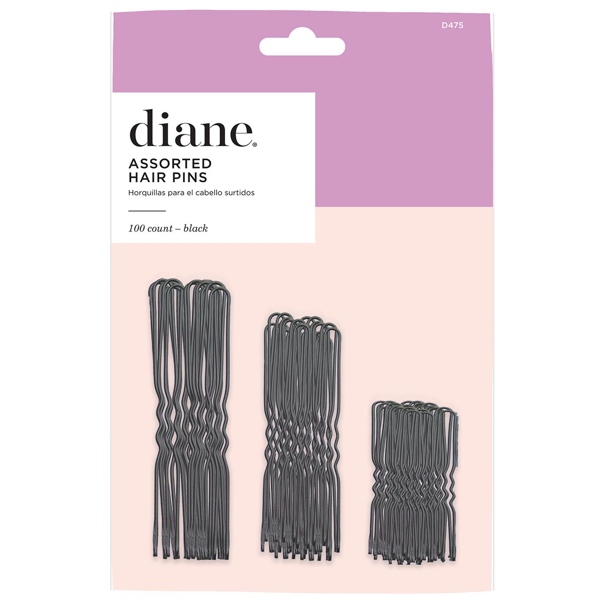Fromm Diane D475 Hair Pins Assorted Sizes 100pk