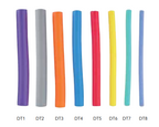 Fromm Diane DT3 Twist-Flex Rods 5/8 Inch Orange 6pk