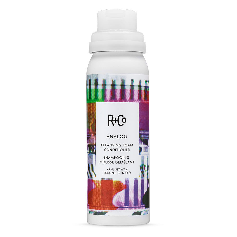 R+Co Analog Cleansing Foam Conditioner Travel Size